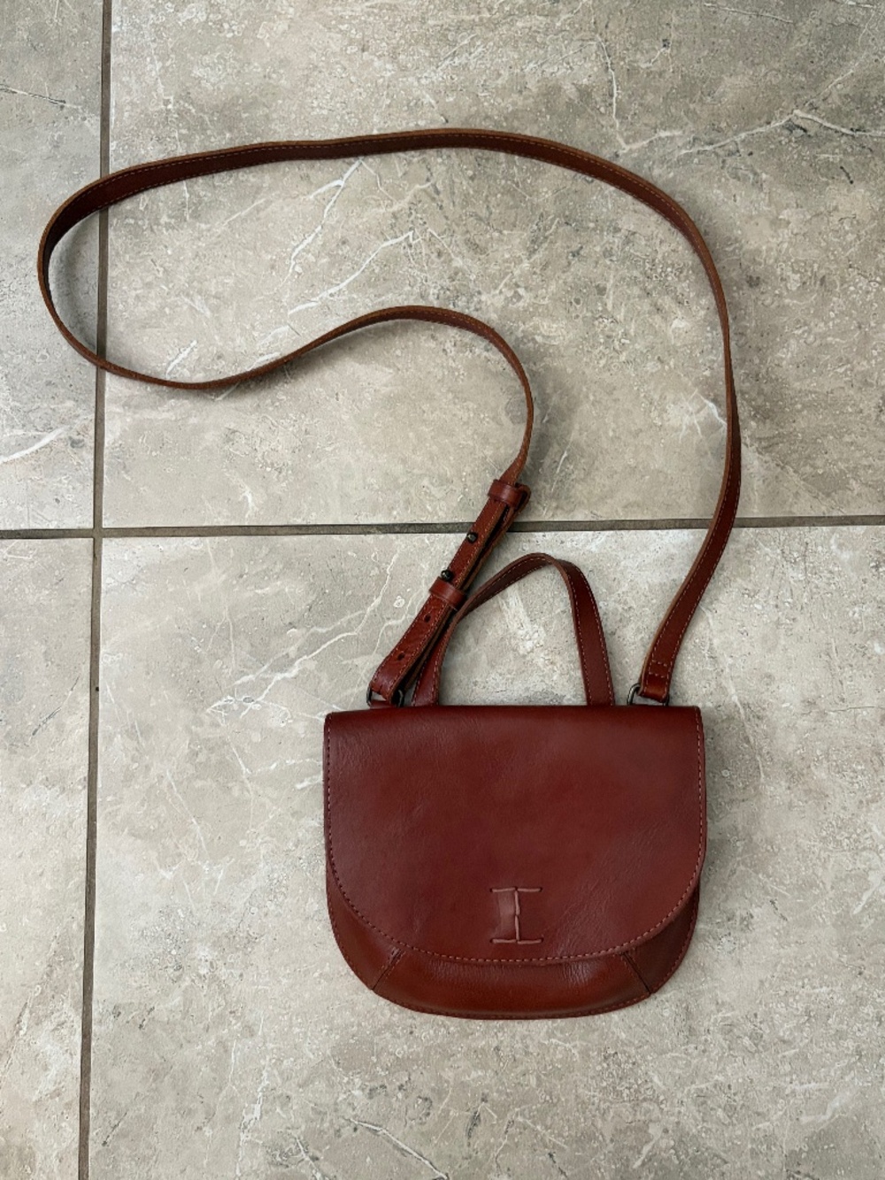 Lucky Brand Small Saddlebag Purse